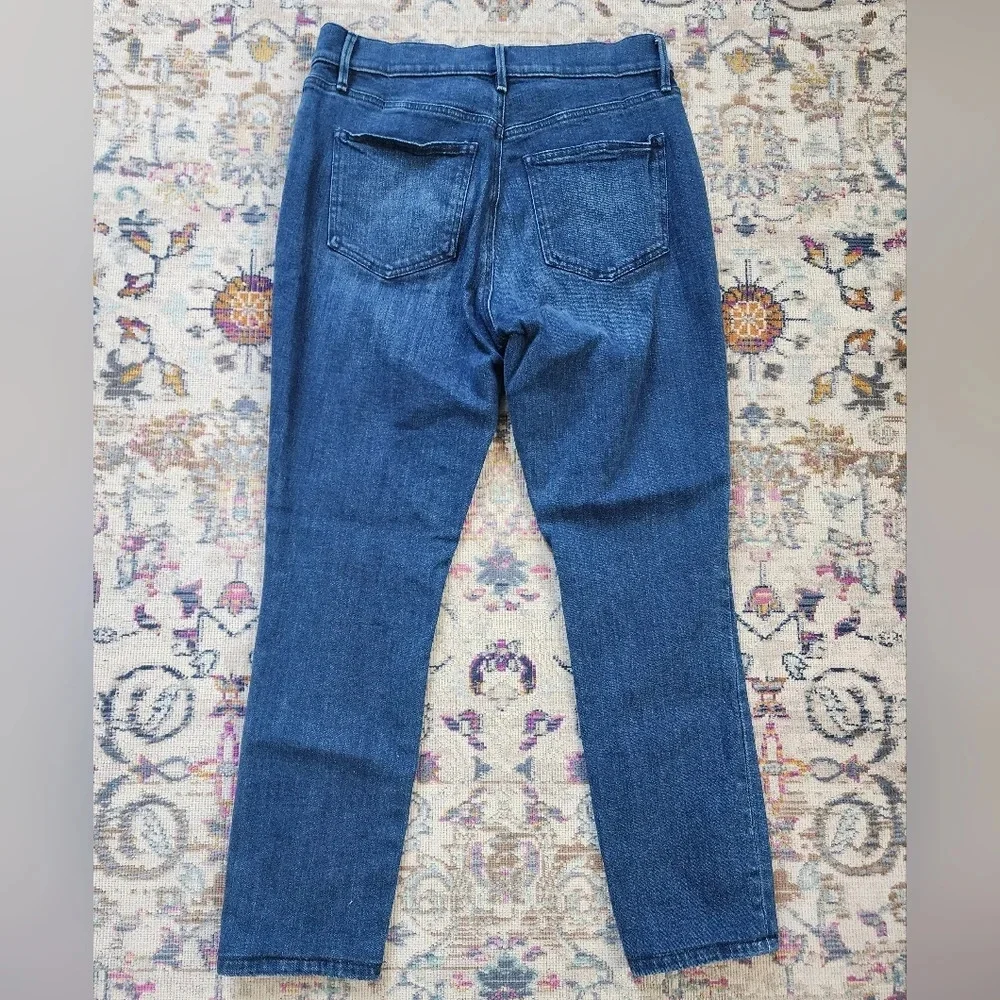 Ann Taylor Factor Denim Skinny Medium Denim Jeans Pants, sz 6